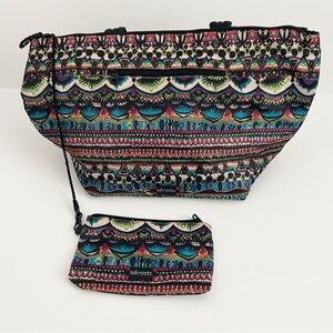 Sakroots Kota Reversible City Tote Set Peace Print